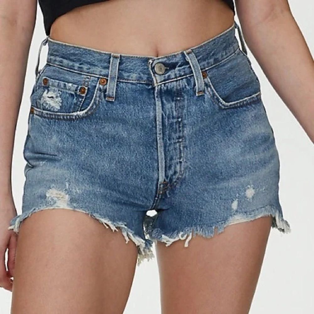 Levi's Premium 501 Shorts Button Fly Rigid 32